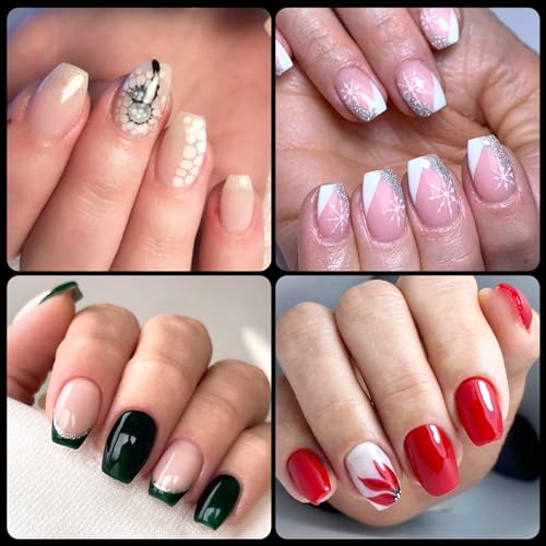Stylish Coffin Gel Nail Art Kit for Chic Nail Designs and Creative Expressions - Image 7