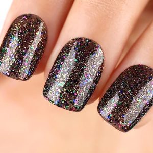 Confetti Glitter Nail Polish with Sparkling Finish, 15ml Capacity for Stunning Nails