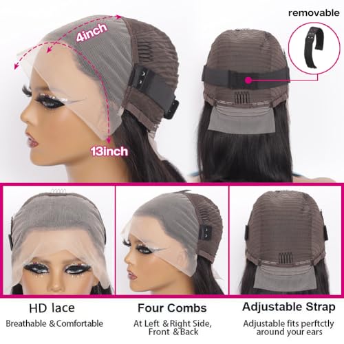 Long Human Hair Wig - Natural, Long Length Wig - Image 4