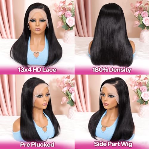 Long Human Hair Wig - Natural, Long Length Wig - Image 3