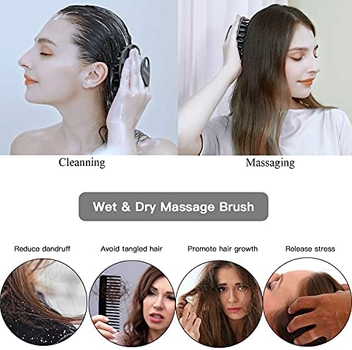 INNERNEED Scalp Massager Brush for Hair Growth and Dandruff Relief Ergonomic Design - Image 2