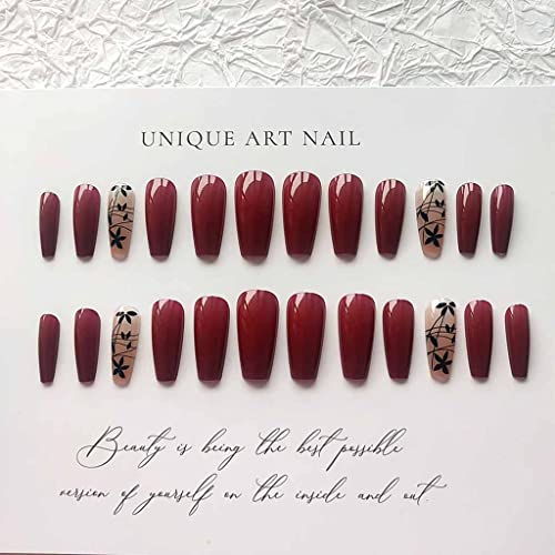 Vampire Acrylic Nails - Image 4