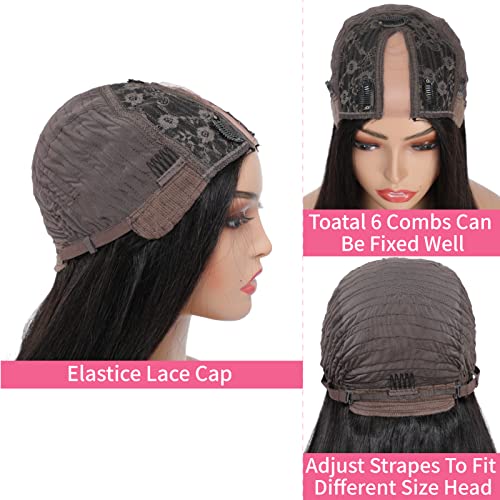 ?Human Hair Wig with Natural Part? - Image 8