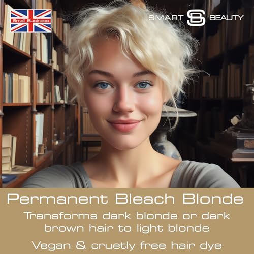 Gentle Paraben-Free Hair Bleach Kit 16 oz Capacity Safe for Vibrant Coloring - Image 2