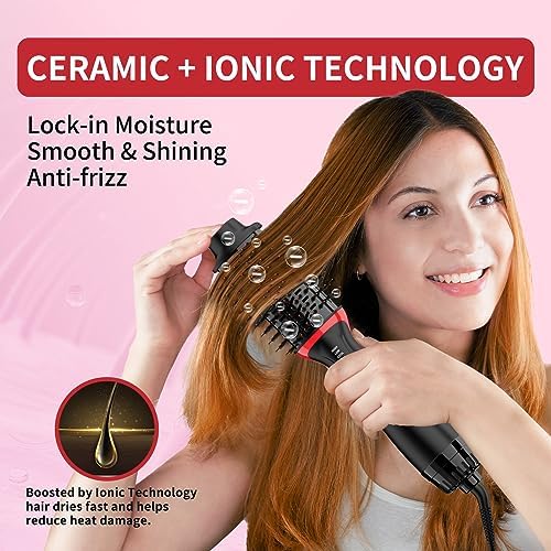 Pro Blow Dryer Brush: Efficient Professional Styling Tool, 1-Inch Barrel - Image 3