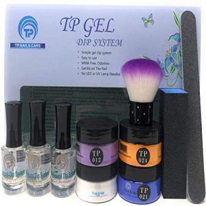 12-Piece Dip Powder Gel Nail Kit for Easy At-Home Manicure Application