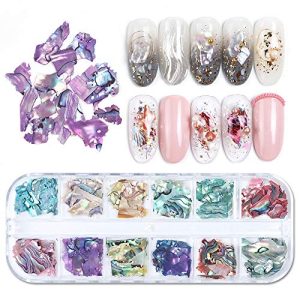 DIY Gel Nail Art Mold Kit with 12 Molds for Simple Home Designs
