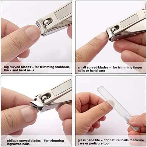 Ergonomic Holo Nail Clippers for Stylish, Precise Cutting - Compact Size - Image 5