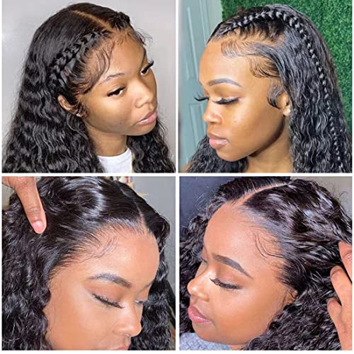 13x4 Lace Front Human Hair Wig - 150% Density, Natural Body Wave Texture - Image 4