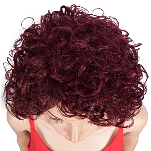 Short Wavy Bob Human Hair Wig - Image 4