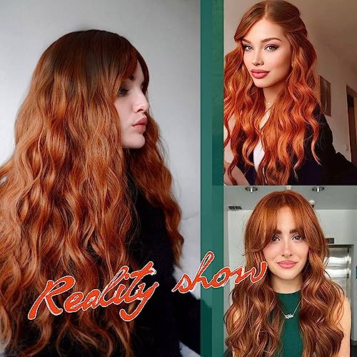 Orange Human Hair Wig - Image 7