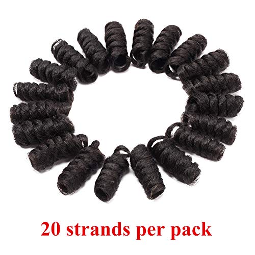 14 Inch Remy Human Hair Weave Spiral Curl Natural Look and Feel - Image 3