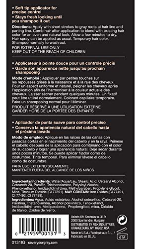 Irene Gari Instant Touch Up To Cover Your Gray Brush In Hair Mascara (Black) 0.25 Oz by Cover Ur Gray - Image 2