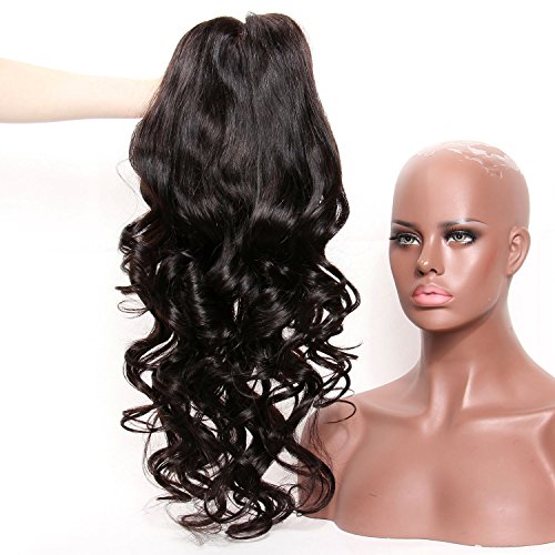 Body Wave Lace Front Wigs Glueless Brazilian Remy Human Hair Natural Bouncy Body Wave Lace Frontal Wigs with Baby Hair for Black Women 16 Inches Natural Color - Image 3