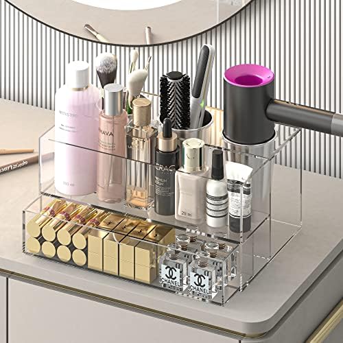 Dyson Supersonic Hair Dryer Wall Mount Holder Organizer - Chrome Finish - Image 4