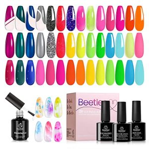Elegant Chic Gel Nail Art Kit for Classy Simple Home Designs