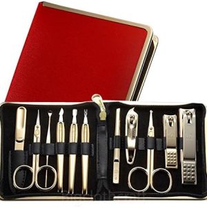 Korean Three Seven 777 Travel Grooming Manicure Kit Nail Clipper Set 11 Pieces 950RG