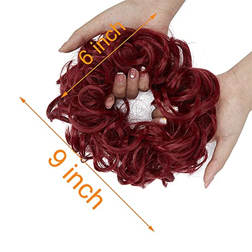 Human Hair Bun Scrunchie - Image 4