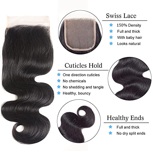 Unice Hair Premium 100% Human Hair Extensions Medium Length Natural Look and Feel - Image 4