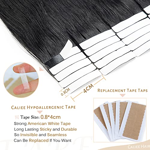 Seamless Tape In Hair Extensions 20 Inch 100% Real Human Hair for Natural Look - Image 4