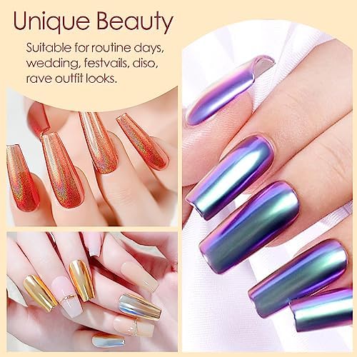 Sparkling Holographic Glitter Nail Polish 15ml for Stunning Nails - Image 5