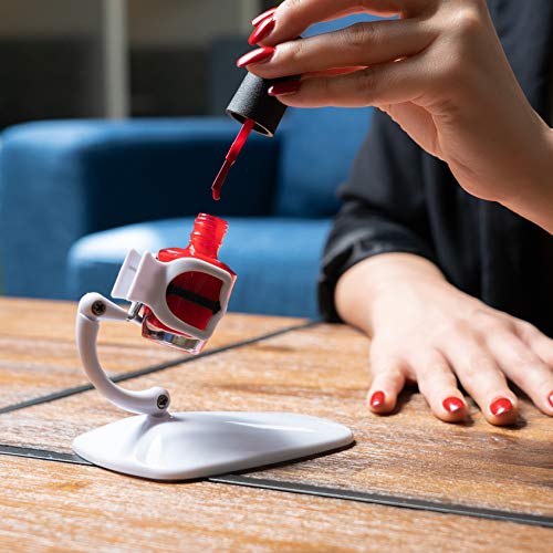 Grip & Tip Nail Polish Holder And Nail Art Surprise - Nail Polish Bottle Holder - Anti-Spill Nail Polish Holder - Handsfree Polish Holder - Tilts for Optimal Angle - Image 6