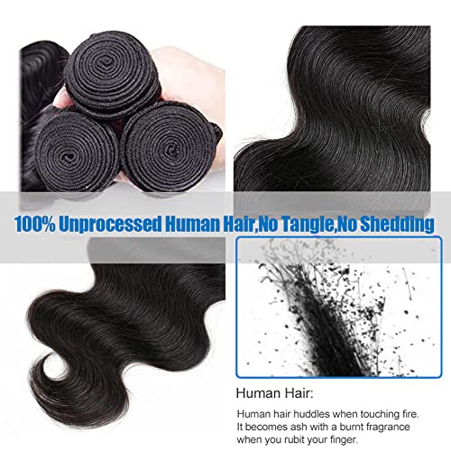 Unice Hair Premium 100% Human Hair Extensions Medium Length Natural Look and Feel - Image 6