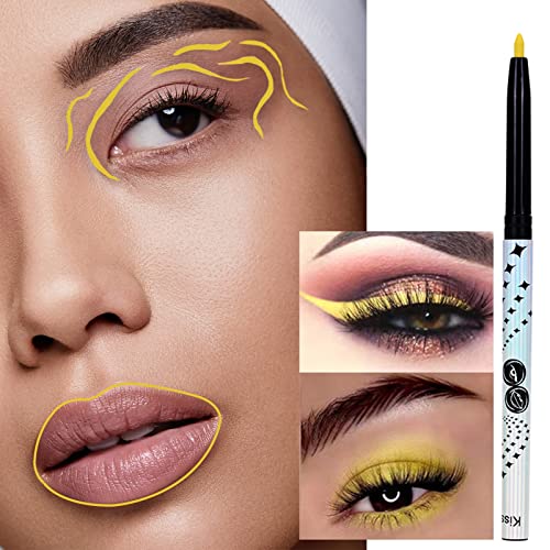 Eyeliner Pencil Professional Waterproof Sweat-Proof Smudge-proof Highly Pigmented Lasting All Day Colorful Eyeliner Pen - Image 4