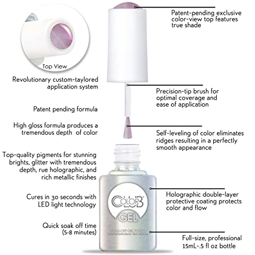 Holographic Gel Nail Polish by Color Club - Image 5