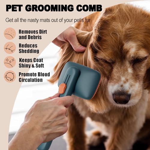 Brush for removing cat hair efficiently. - Image 2