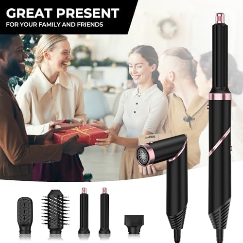 1200W Professional Hair Dryer Brush for Fast Drying and Salon Styling - Image 8