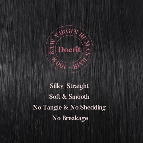 SKINLIKE 5X5 REAL HD Closure Wig Human Hair Invisible Scalp-Melting - Glueless Straight, 0.1mm Ultra-Thin Seamless Blending HD Lace,Tiny Knots, Pre-Plucked, Bleached Knots, 180% Density 16 Inch - Image 8