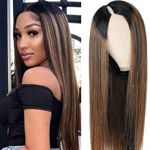 Glueless Human Hair Lace Wig for a Natural Look and Comfortable Fit
