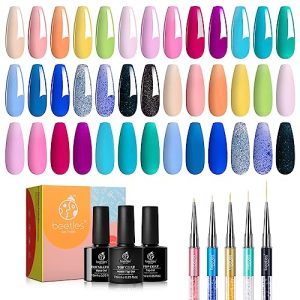 Blue Nail Polish Colours