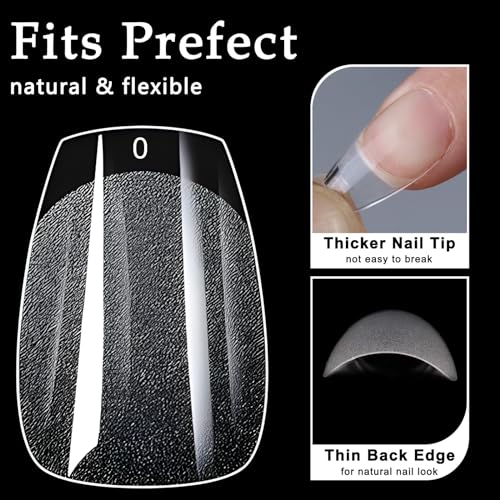 Stylish Coffin Gel Nail Art Kit for Chic Nail Designs and Creative Expressions - Image 3