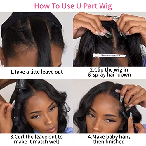 ?Human Hair Wig with Natural Part? - Image 7
