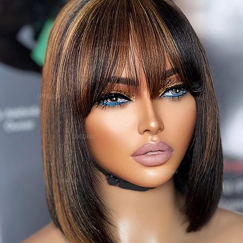 22 Inch Curly Brown Human Hair Wig for Women Natural Look and Feel - Image 3