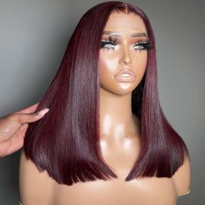 Bob Cut Human Hair Wig