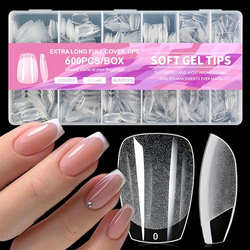 Stylish Coffin Gel Nail Art Kit for Chic Nail Designs and Creative Expressions