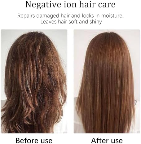 2-in-1 Negative Ion Hair Straightener Brush Curler, 5 Temperature Settings, Fast Heating - Image 6