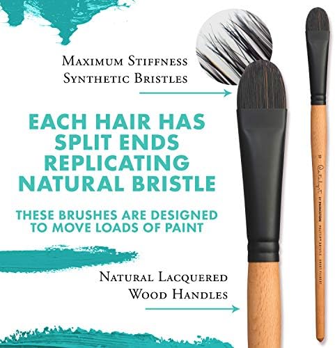 Durable 9-inch Hog Hair Brush for All Hair Types - Image 4