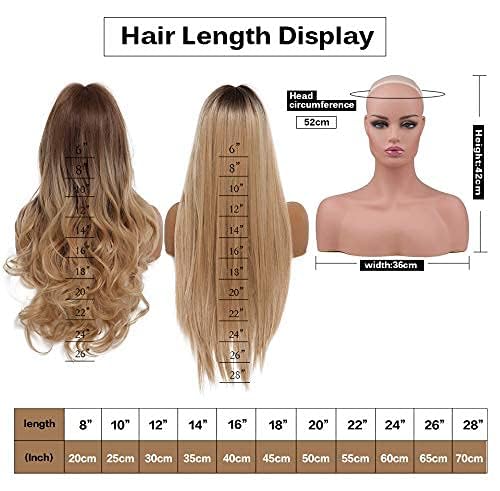 Pink Ombre Human Hair Wig - Image 6