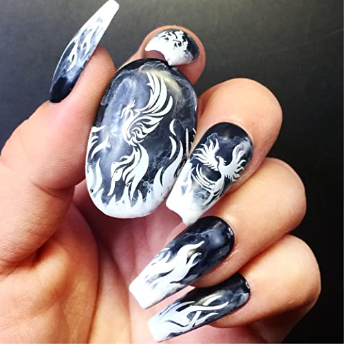 Glow-in-the-Dark White Acrylic Nail Powder for Stunning Nighttime Glamour 2 oz - Image 2