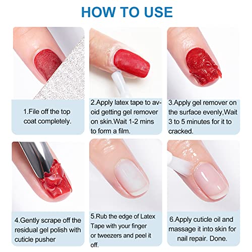 Up & Up Gel Nail Polish Remover Foils 30 Count for Easy Mess-Free Removal - Image 5