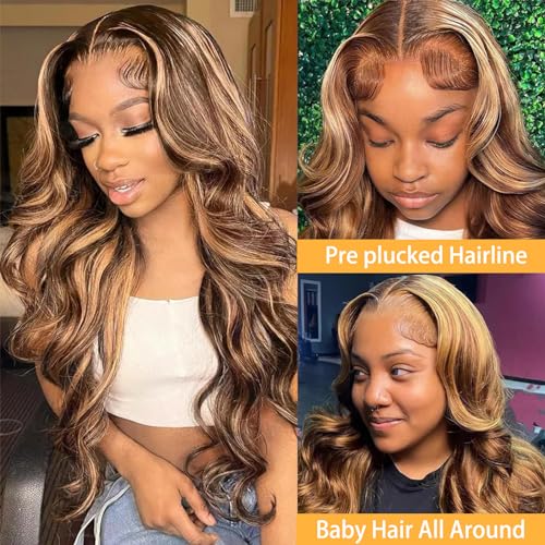 13x4 18 Inch Blonde Human Hair Lace Front Wig Natural Look Adjustable Straps - Image 9