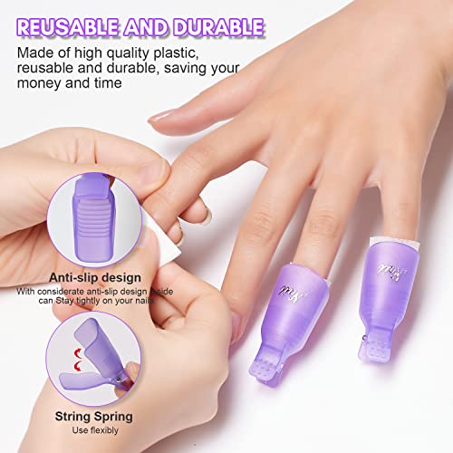500ml Gel Nail Polish Remover Kit with 5 Cotton Pads - Image 5