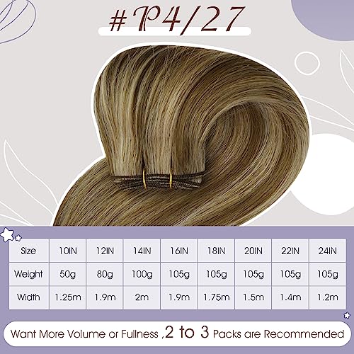 Goo Goo 18 Inch 7 Piece Human Hair Extensions for Versatile Styling - Image 2