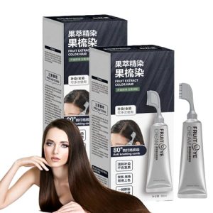 Black Hair Color Transforming Cream 200ml Tube for Vibrant Results