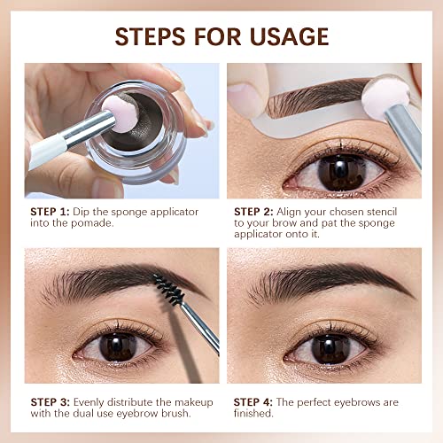 Luminous Eyebrow Pencil - Natural Finish, 5 Shade Options for Every Look - Image 3