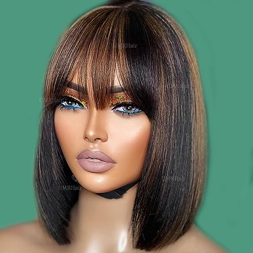 22 Inch Curly Brown Human Hair Wig for Women Natural Look and Feel - Image 5